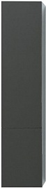 Aquanet Шкаф пенал Алвита 35 L подвесной серый антрацит – фотография-4